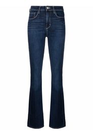 L'Agence high-rise skinny bootcut jeans - Blu