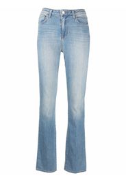 L'Agence straight-leg denim jeans - Blu