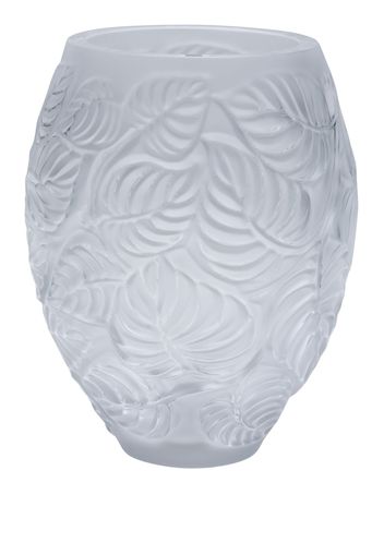 Lalique Feuilles vase - Bianco