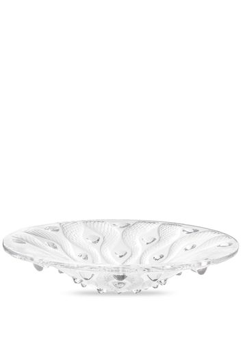 Lalique Serpentine crystal centerpiece - TRASPARENTE