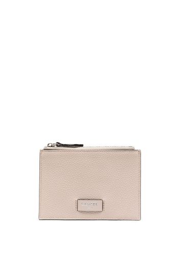 Lancel leather zip cardholder - Toni neutri