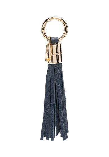 Lancel Premier Flirt tassel keyring - Blu