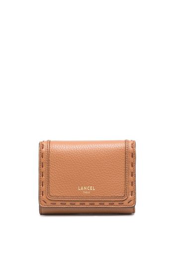 Lancel Premier Flirt tri-fold compact wallet - Marrone