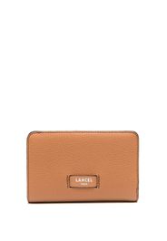 Lancel zip compact wallet - Toni neutri