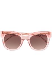 Lancel logo-print tinted sunglasses - Rosa