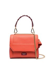 Lancel Borsa a spalla con battente in pelle - Arancione