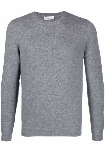 Laneus knitted cashmere jumper - Grigio