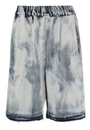 Laneus distressed-effect knee-length shorts - Toni neutri