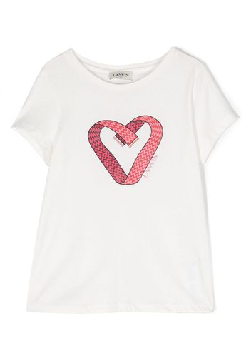 Lanvin Enfant T-shirt con stampa grafica - Bianco