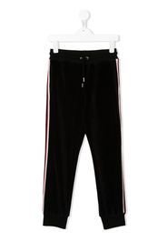 Lanvin Enfant Pantaloni sportivi con stampa - Nero