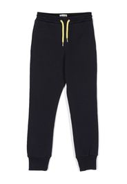 Lanvin Enfant logo-embroidered track pants - Blu