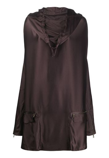 2007 drawstring neck dress