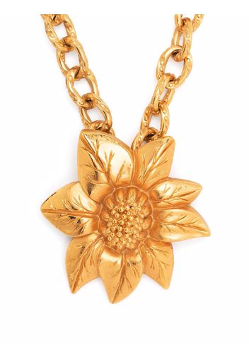 LANVIN Pre-Owned Collana con pendente anni '80 - Oro