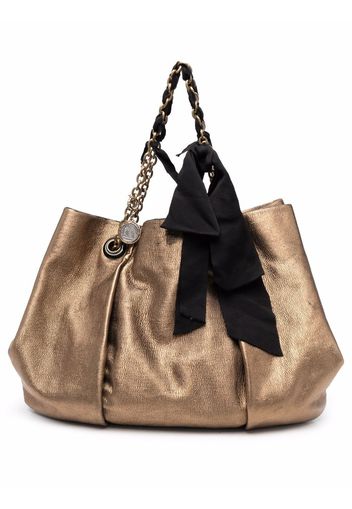 LANVIN Pre-Owned Borsa tote metallizzata anni '90 - Oro