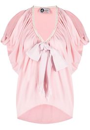 LANVIN Pre-Owned Blusa con fiocco anni 2000 - Rosa