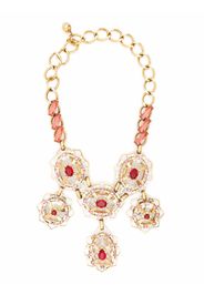 LANVIN Pre-Owned Collana decorata con gemme - Oro