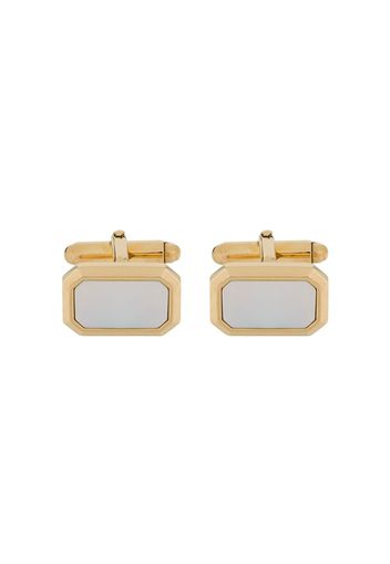 stone embellished cufflinks