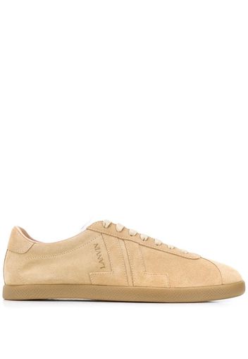 JL suede low-top sneakers