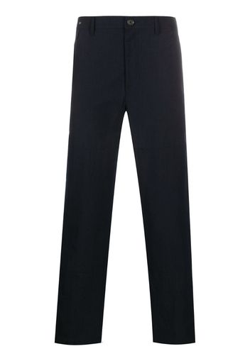 slim-fit tailored trousers