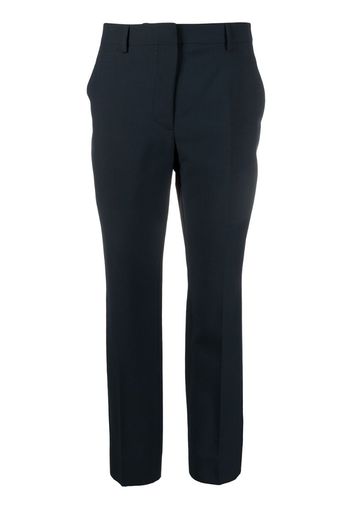 high-waist cropped tailored trousers