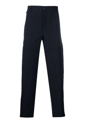 straight-leg trousers