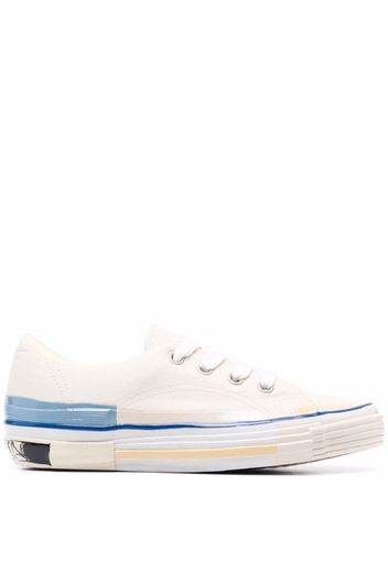 LANVIN lace-up low-top sneakers - Toni neutri