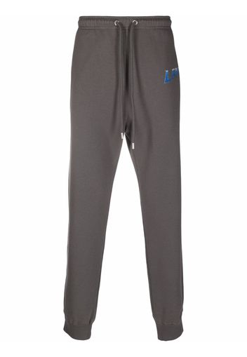 LANVIN logo-print track pants - Grigio