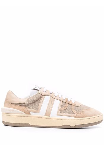 LANVIN mesh Clay low-top sneakers - Toni neutri