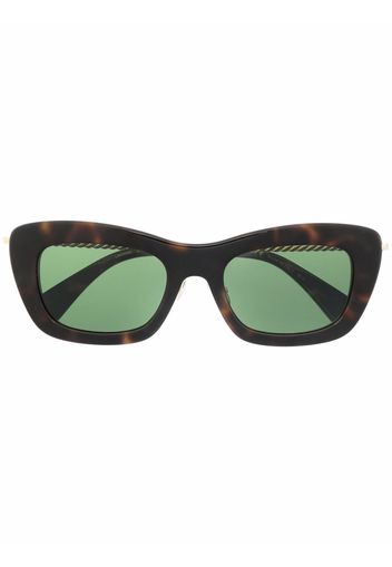 LANVIN Occhiali da sole cat-eye - Marrone