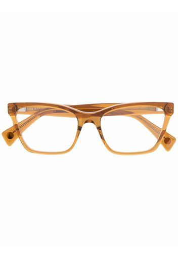 LANVIN transparent square-frame glasses - Toni neutri