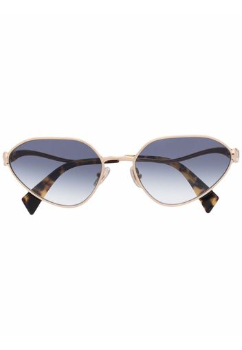 LANVIN Occhiali da sole cat-eye - Oro