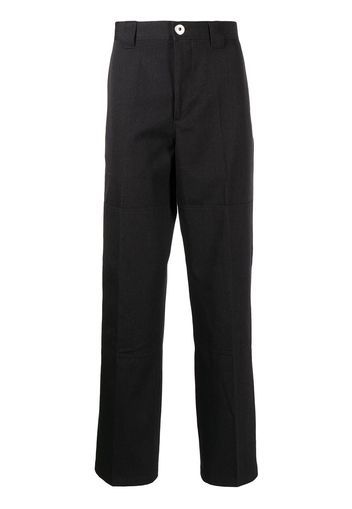 LANVIN straight-leg tailored trousers - Nero