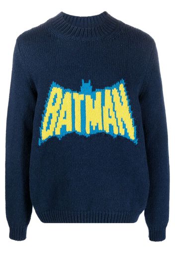 LANVIN Maglione girocollo Batman - Blu