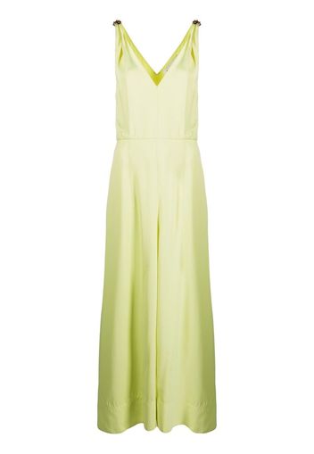 Lanvin V-neck sleeveless dress - Verde