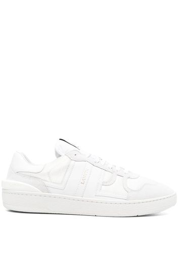Lanvin panelled low-top sneakers - Bianco
