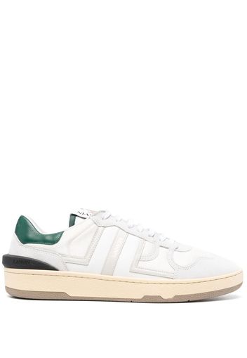 Lanvin panelled low-top sneakers - Bianco