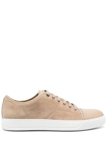 Lanvin DBB1 panelled leather low-top sneakers - Toni neutri