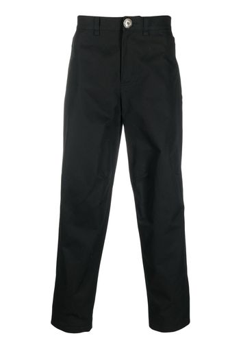 Lanvin straight-leg wool-blend trousers - Nero