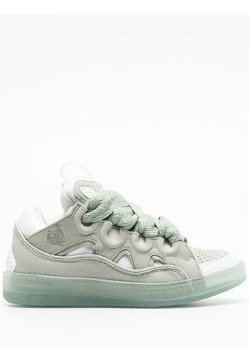 Lanvin Curb leather sneakers - Verde