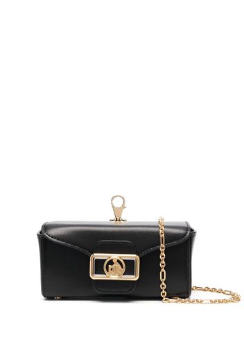 Lanvin logo-plaque mini bag - Nero