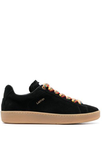 Lanvin Lite Curb suede sneakers - Nero