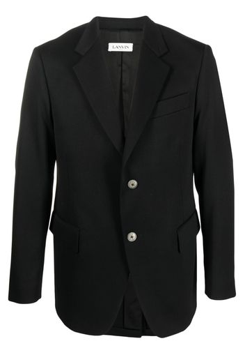 Lanvin single-breasted wool blazer - Nero