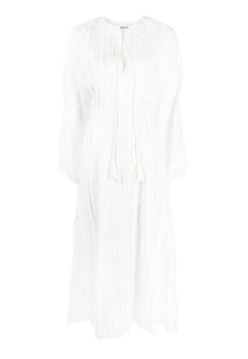 Lanvin tassel-detail dress - Bianco