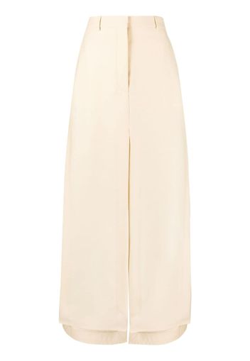 Lanvin A-line slit maxi skirt - Toni neutri