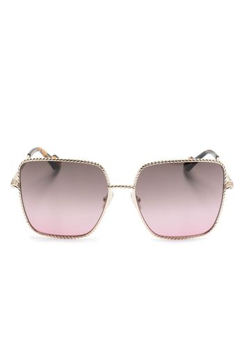 Lanvin Twist square-frame sunglasses - Oro