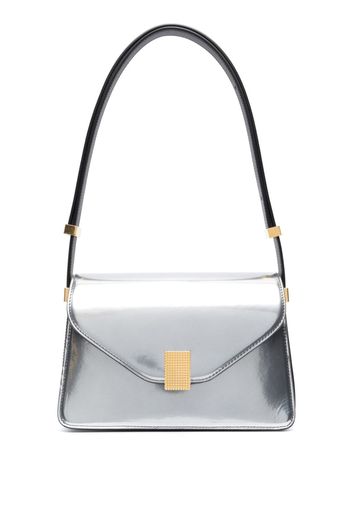 Lanvin PM Concerto metallic shoulder bag - Argento