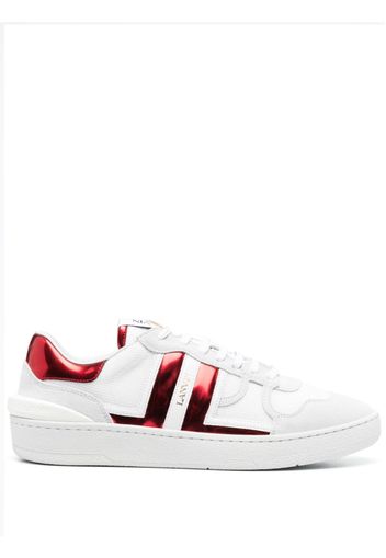 Lanvin Clay leather sneakers - Bianco