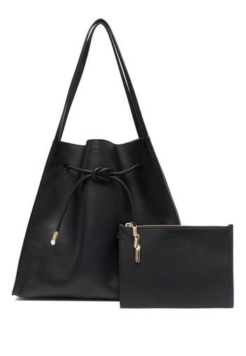 Lanvin medium Sequence leather shoulder bag - Nero