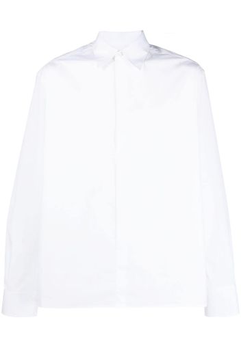 Lanvin long-sleeve poplin shirt - Bianco