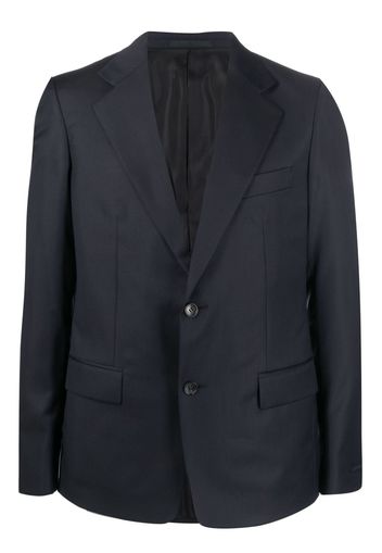 Lanvin notched-lapels single-breasted blazer - Blu